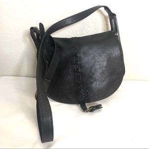 Lucky Brand Saddlebag-Inspired Leather Crossbody